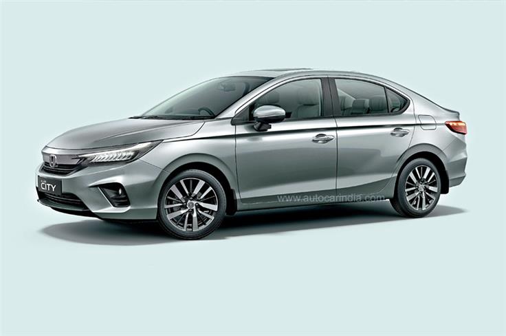 The fifth-gen Honda City for India gets country-specific styling tweaks inside out. 